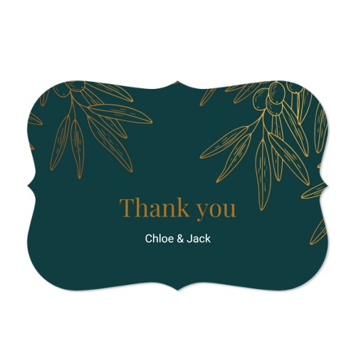 Faire-part 1 volet Accolades paysage 14,3 x 10 cm Faire-part 1 volet Accolades paysage 14,3 x 10 cm