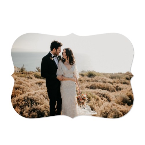 Grusskarte mit Klammer-Rahmen Querformat 14,3 x 10 cm