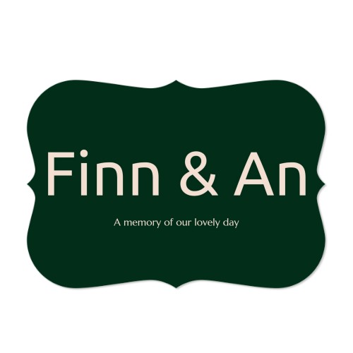 Single card with brackets Landscape 14,3 x 10 cm Single card with brackets Landscape 14,3 x 10 cm