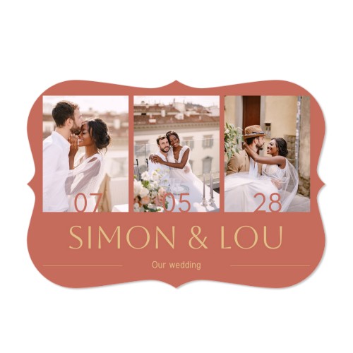 Fotokaart accolade liggend 14,3 x 10 cm Fotokaart accolade liggend 14,3 x 10 cm