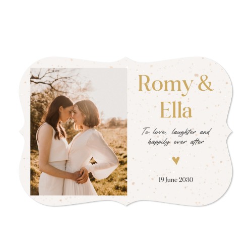 Fotokaart Accolade Liggend 14,3 x 10 cm Fotokaart Accolade Liggend 14,3 x 10 cm