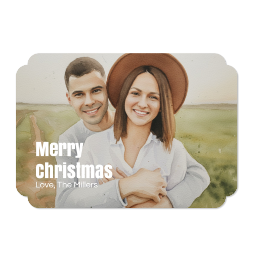 Single Card Double Rounded Horizontal 14,3 x 10 cm Single Card Double Rounded Horizontal 14,3 x 10 cm
