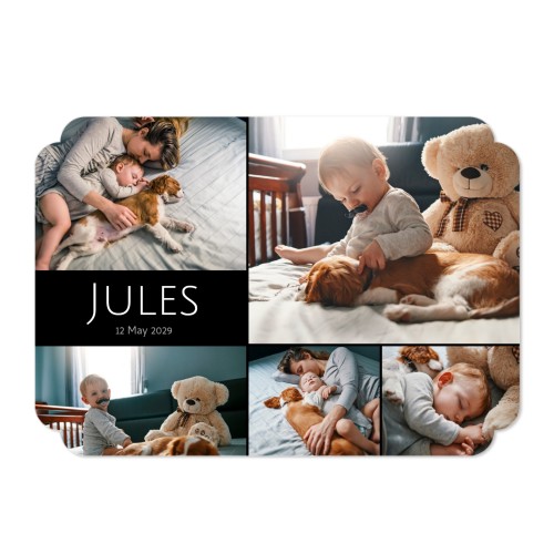 Single Card Double Rounded Horizontal 14,3 x 10 cm