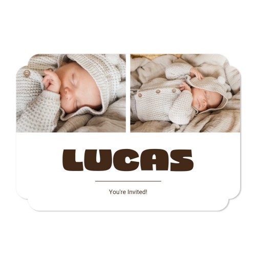 Single Card Double Rounded Horizontal 14,3 x 10 cm