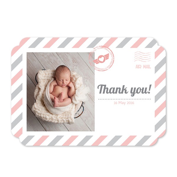 Single Card Double Rounded Horizontal 14,3 x 10 cm