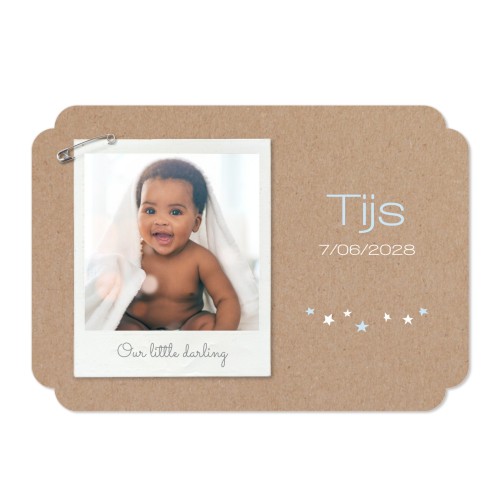 Faire-part 1 volet Bords nuage paysage 14,3 x 10 cm Faire-part 1 volet Bords nuage paysage 14,3 x 10 cm