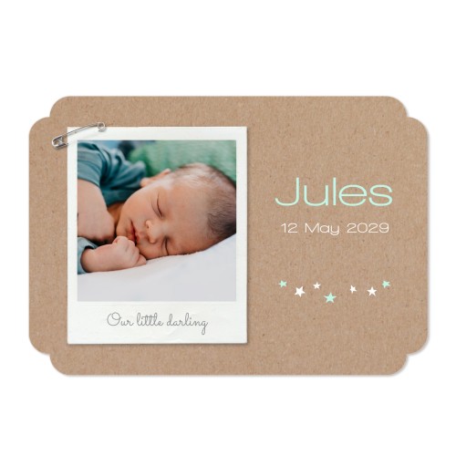 Enkle Fotokort dobbelt afrunding landskap 14,3 x 10 cm Enkle Fotokort dobbelt afrunding landskap 14,3 x 10 cm