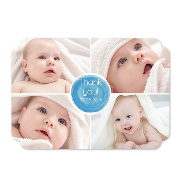 Fotokaart Wolk Horizontaal 14,3 x 10 cm