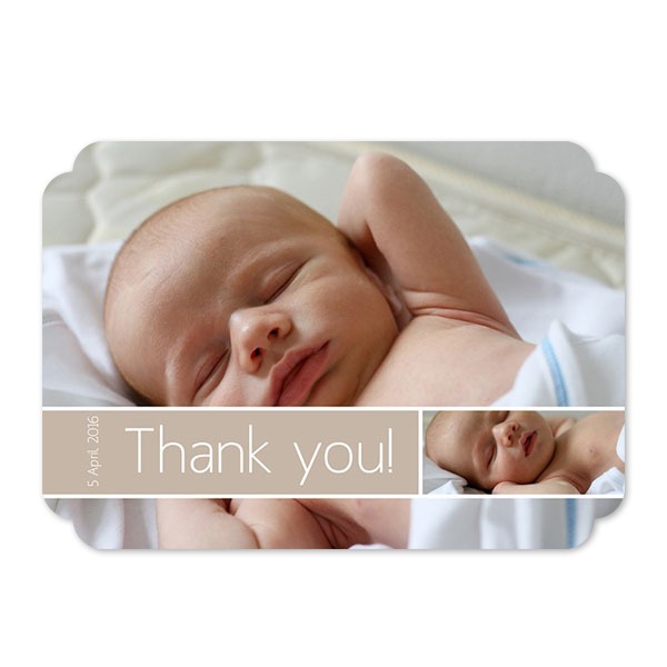 Fotokaart Wolk Horizontaal 14,3 x 10 cm