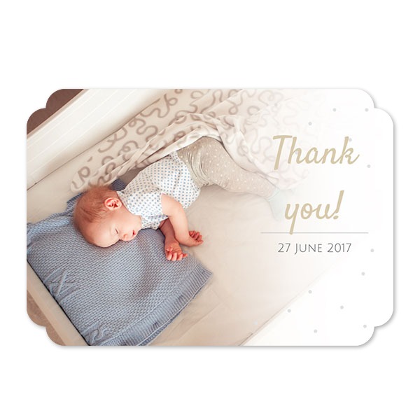 Single Card Double Rounded Horizontal 14,3 x 10 cm