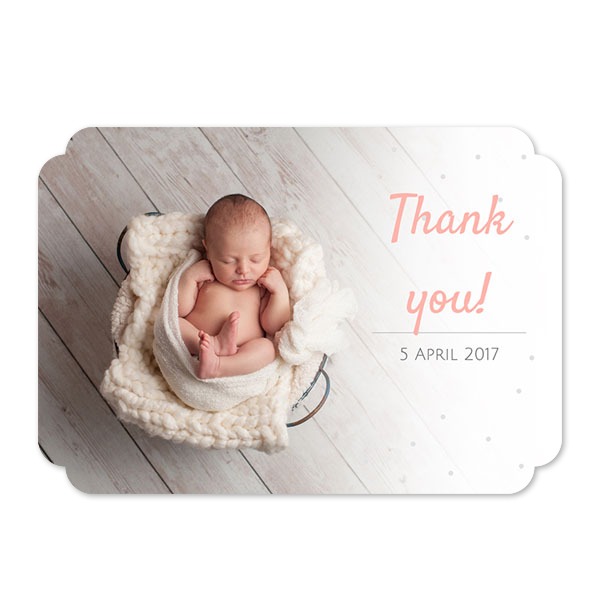 Single Card Double Rounded Horizontal 14,3 x 10 cm