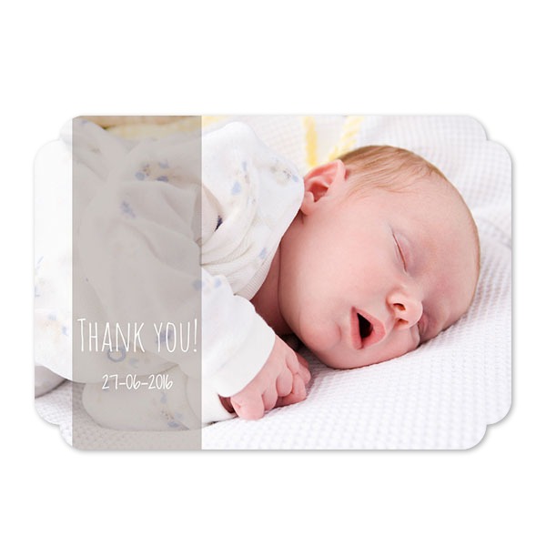 Single Card Double Rounded Horizontal 14,3 x 10 cm