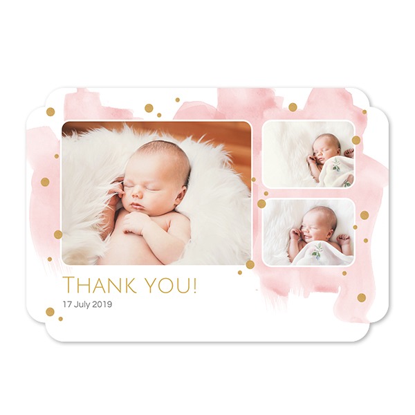 Single Card Double Rounded Horizontal 14,3 x 10 cm