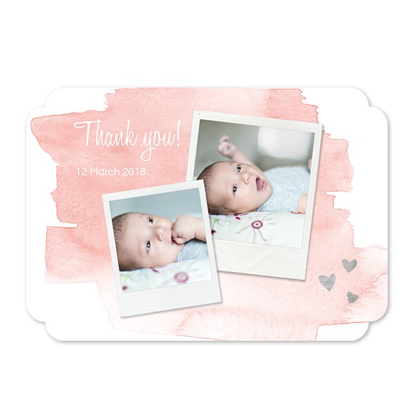 Single Card Double Rounded Horizontal 14,3 x 10 cm