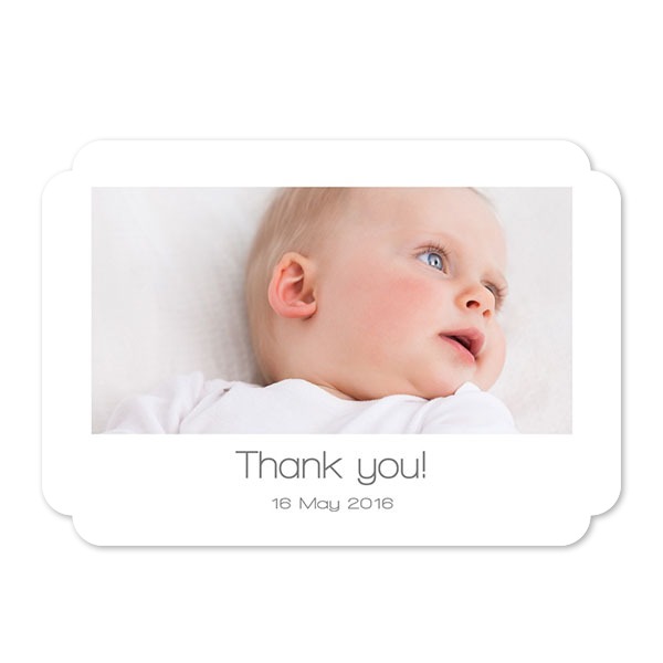 Single Card Double Rounded Horizontal 14,3 x 10 cm