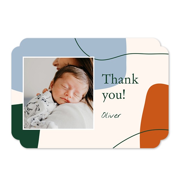 Single Card Double Rounded Horizontal 14,3 x 10 cm