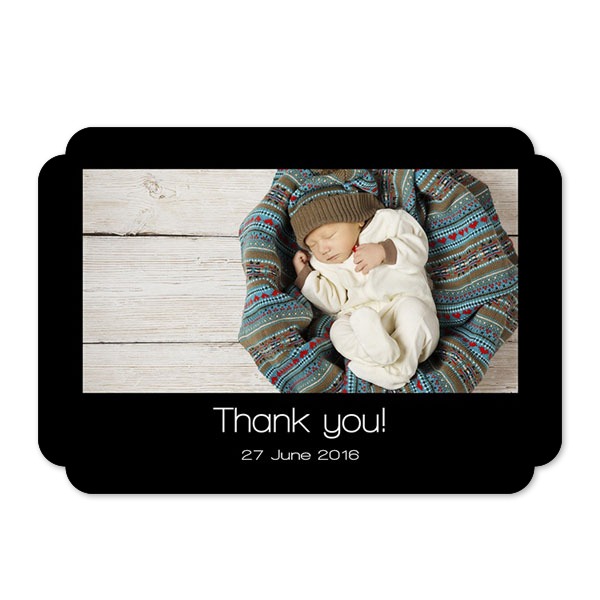 Single Card Double Rounded Horizontal 14,3 x 10 cm