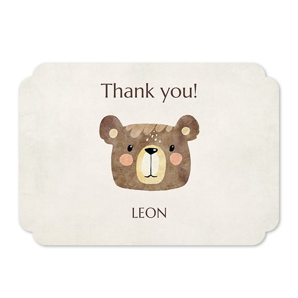Single Card Double Rounded Horizontal 14,3 x 10 cm