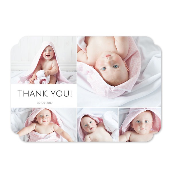 Single Card Double Rounded Horizontal 14,3 x 10 cm