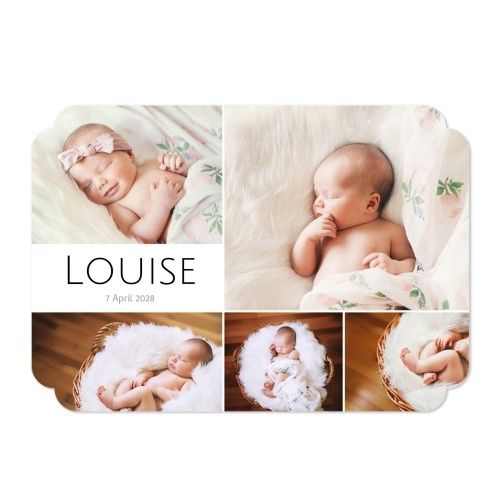 Fotokaart Wolk Horizontaal 14,3 x 10 cm