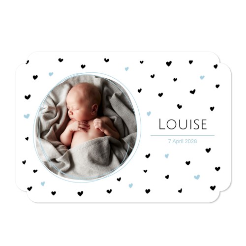 Single Card Double Rounded Horizontal 14,3 x 10 cm