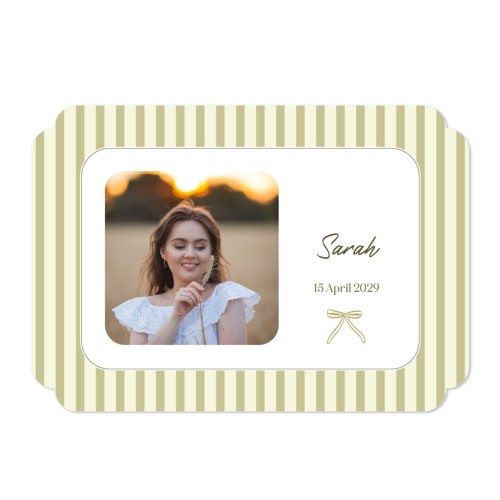 Faire-part 1 volet Bords nuage paysage 14,3 x 10 cm Faire-part 1 volet Bords nuage paysage 14,3 x 10 cm