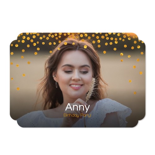 Single Card Double Rounded Horizontal 14,3 x 10 cm