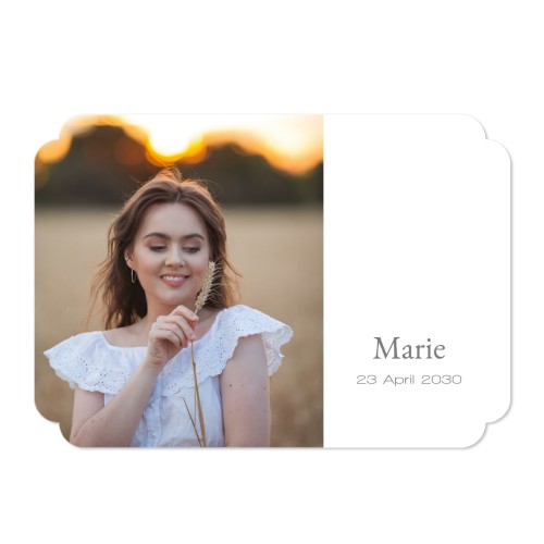 Single Card Double Rounded Horizontal 14,3 x 10 cm Single Card Double Rounded Horizontal 14,3 x 10 cm