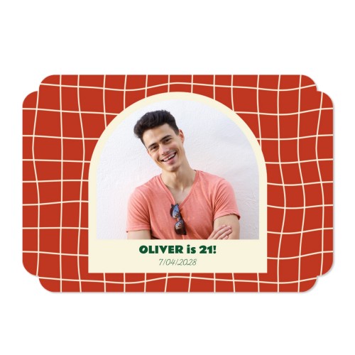 Faire-part 1 volet Bords nuage paysage 14,3 x 10 cm Faire-part 1 volet Bords nuage paysage 14,3 x 10 cm