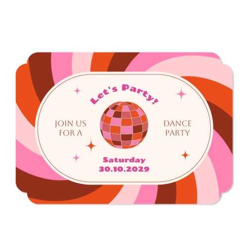 Single Card Double Rounded Horizontal 14,3 x 10 cm