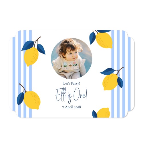 Grusskarte - Runde Ecken Querformat 14,3 x 10 cm