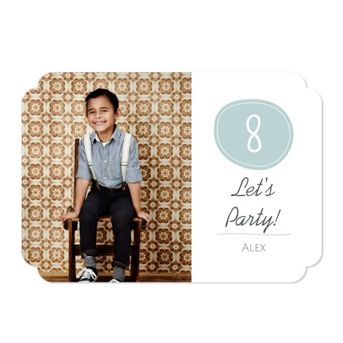 Grusskarte - Runde Ecken Querformat 14,3 x 10 cm