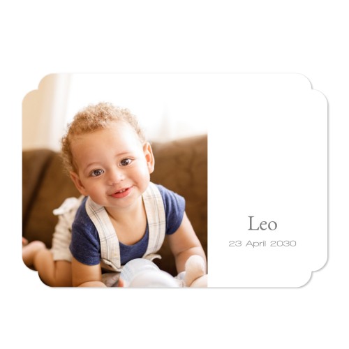 Single Card Double Rounded Horizontal 14,3 x 10 cm