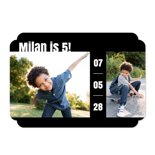 Single Card Double Rounded Horizontal 14,3 x 10 cm