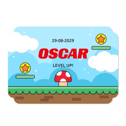 Single Card Double Rounded Horizontal 14,3 x 10 cm