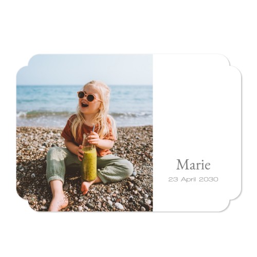 Single Card Double Rounded Horizontal 14,3 x 10 cm