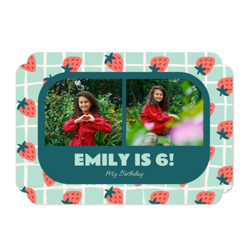 Single Card Double Rounded Horizontal 14,3 x 10 cm