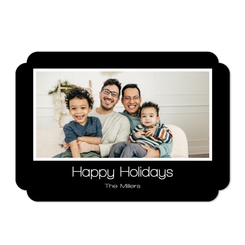 Single Card Double Rounded Horizontal 14,3 x 10 cm