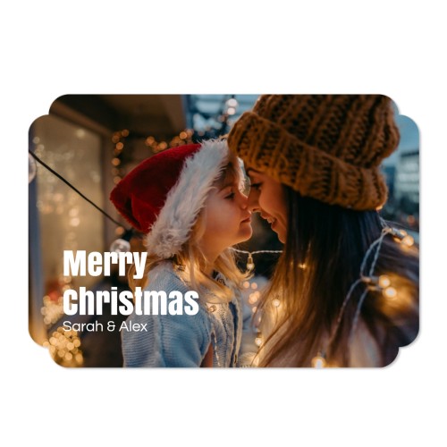 Single Card Double Rounded Horizontal 14,3 x 10 cm