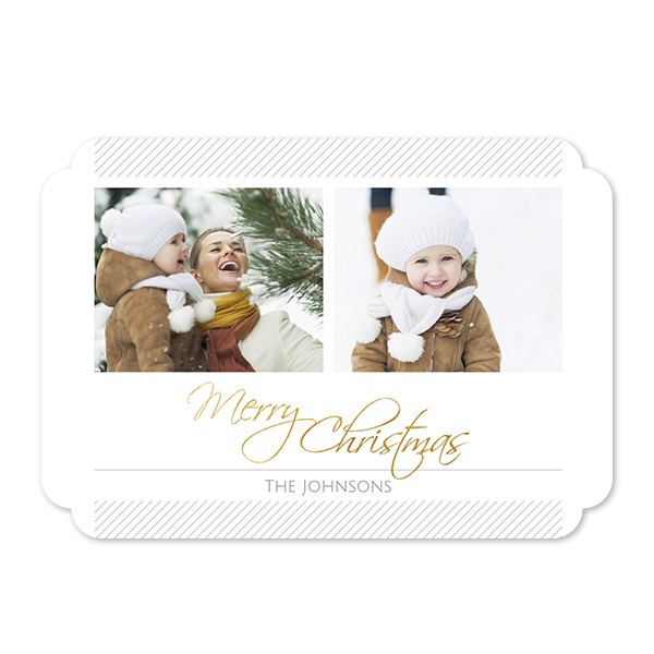 Enkle Fotokort dobbel avrunding liggende 14,3 x 10 cm