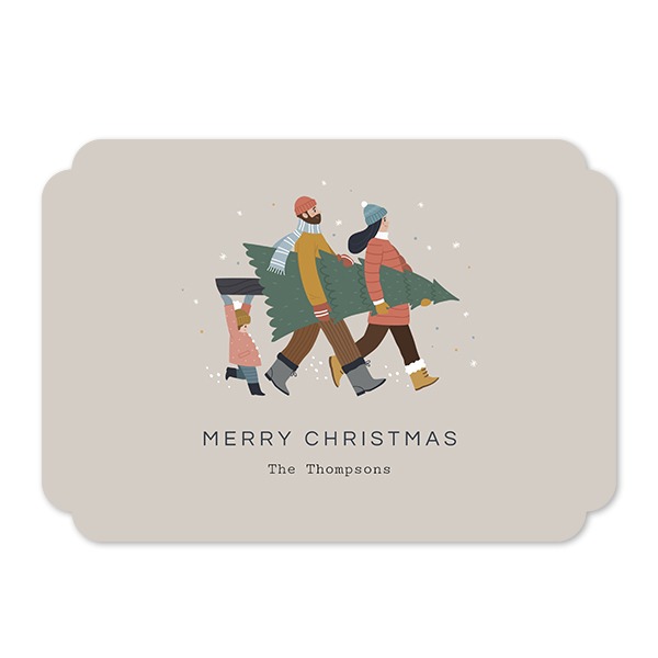 Single Card Double Rounded Horizontal 14,3 x 10 cm