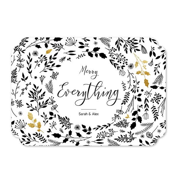 Single Card Double Rounded Horizontal 14,3 x 10 cm