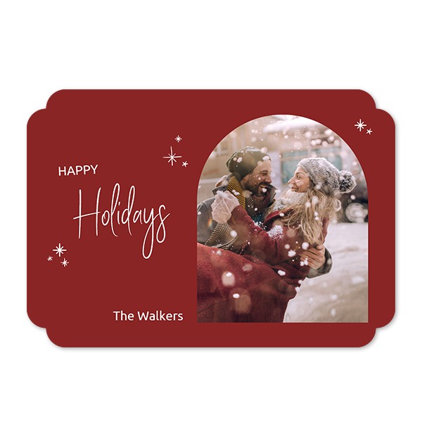 Klassinen Kuvakortti pilven muotoinen vaaka 14,3 x 10 cm