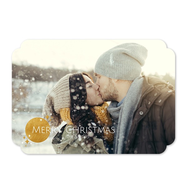 Grusskarte - Runde Ecken Querformat 14,3 x 10 cm