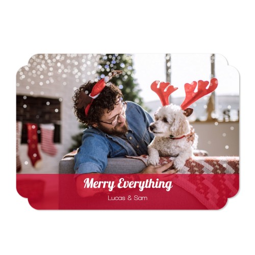 Enkla Fotokort moln liggande 14,3 x 10 cm