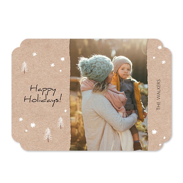 Single Card Double Rounded Horizontal 14,3 x 10 cm