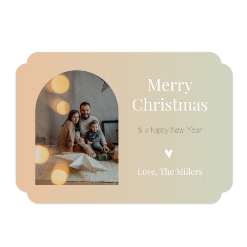 Single Card Double Rounded Horizontal 14,3 x 10 cm