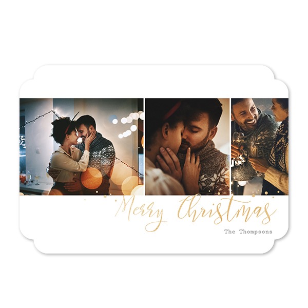 Enkle Fotokort dobbel avrunding liggende 14,3 x 10 cm