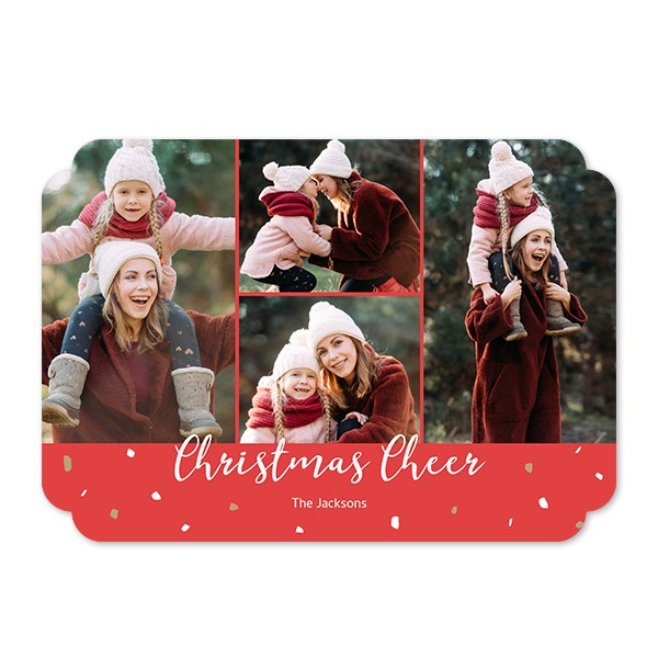 Klassinen Kuvakortti pilven muotoinen vaaka 14,3 x 10 cm