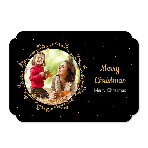 Single Card Double Rounded Horizontal 14,3 x 10 cm